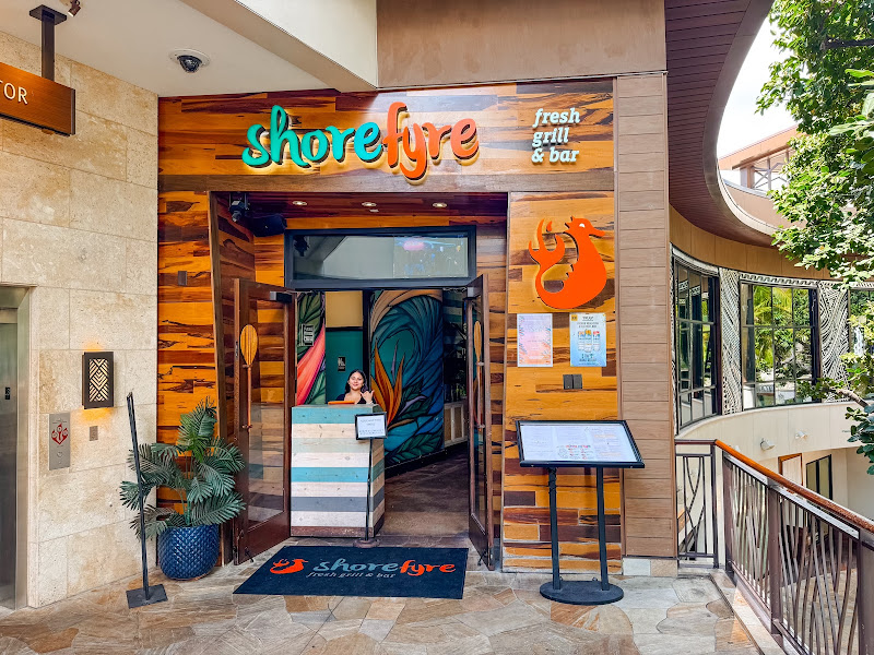Shorefyre Fresh Grill Bar At International Market Place
