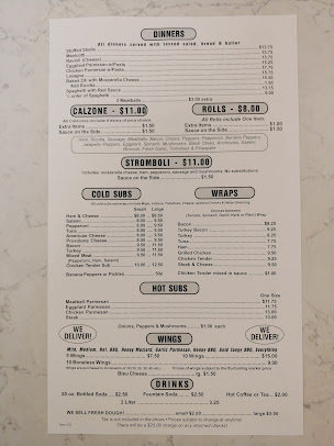 Menu Sidney Joe's - 4
