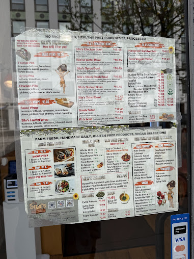 Menu Sila's Mediterranean Restaurant - 8