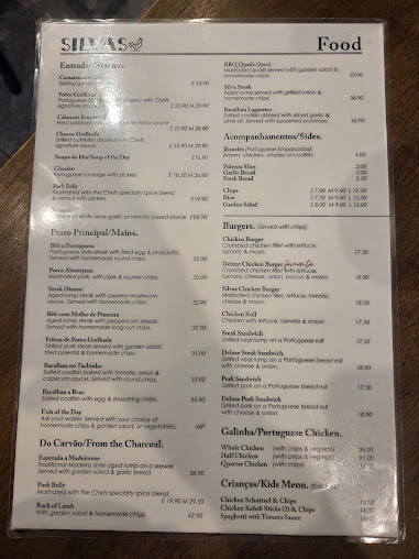 Menu Silvas Restaurant - 6