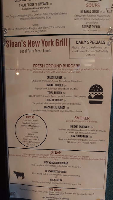 Menu Sloan's New York Grill - 7