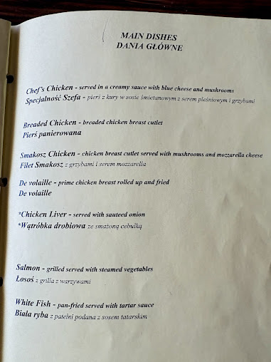 Menu Smakosz Restaurant - 2