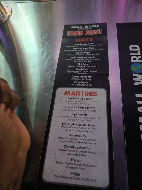 Menu Small World Bar And Grill - 5