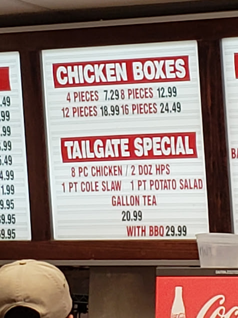Menu Smithfields Chicken N Bar B Q Smithfield - 5