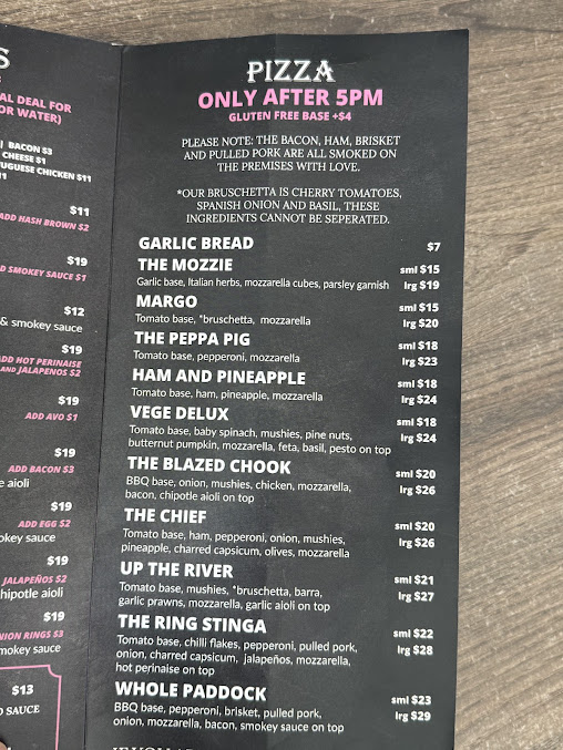 Menu Smokey Dan's - 6