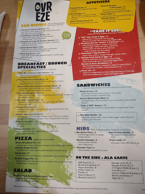Menu Snooze An Am Eatery Lubbock - 5