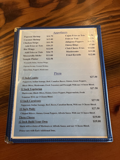 Menu Snug Harbor Bar And Grill - 1