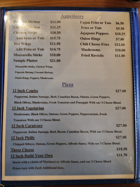 Menu Snug Harbor Bar And Grill - 4