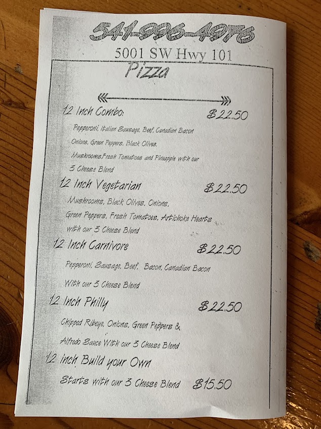 Menu Snug Harbor Bar And Grill - 6