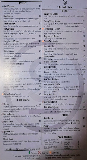 Menu Social Inn - 7