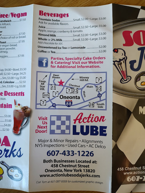 Menu Soda Jerks - 3