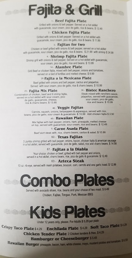 Menu Sol De Jalisco N Main Street - 3