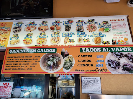 Menu Sol Y Mar Mariscos Restaurant Bell Gardens - 0