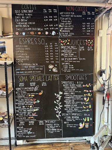 Menu Soma Coffeehouse And Juice Bar - 7
