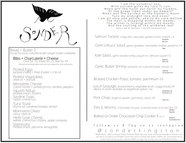 Menu Sonder - 3