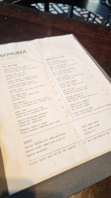 Menu Sonoma Bakery - 4