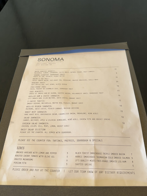 Menu Sonoma Bakery - 6