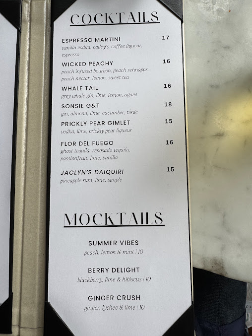 Menu Sonsie - 6
