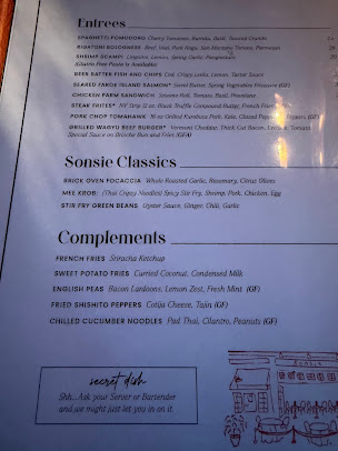 Menu Sonsie - 8