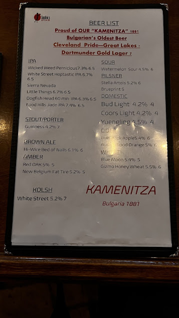 Menu Sophie's Grill And Bar - 6