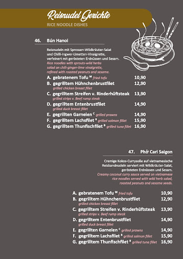 Menu Soulmate Vietnamesisches Restaurant - 2