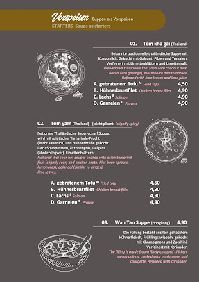 Menu Soulmate Vietnamesisches Restaurant - 5