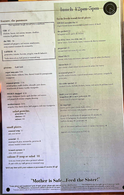 Menu Source Restaurants - 6