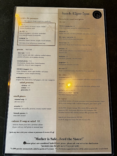 Menu Source Restaurants - 7