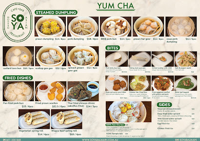 Menu Soya Cafe Bar And Restaurant - 6
