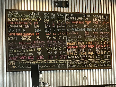 Menu Specific Gravity Pizzeria Beer Joint - 6