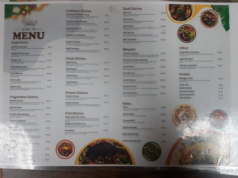 Menu Spices Of India Kitchen Restaurant Catering - 2