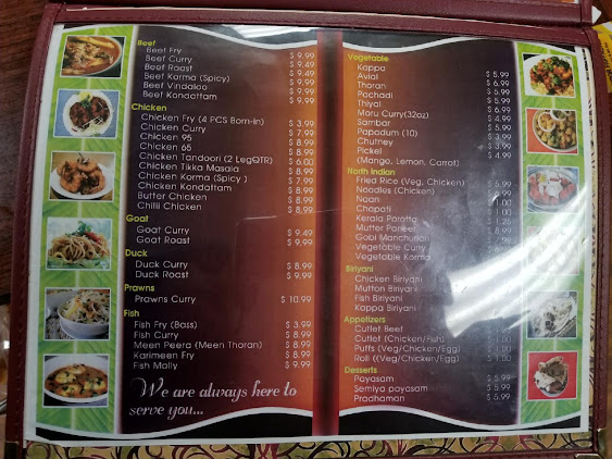 Menu Spices Of India Kitchen Restaurant Catering - 5
