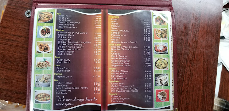 Menu Spices Of India Kitchen Restaurant Catering - 7