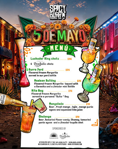Menu Spicy Burro Mexican Restaurant Bar - 5