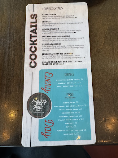 Menu Spinatos Pizzeria And Family Kitchen - 4