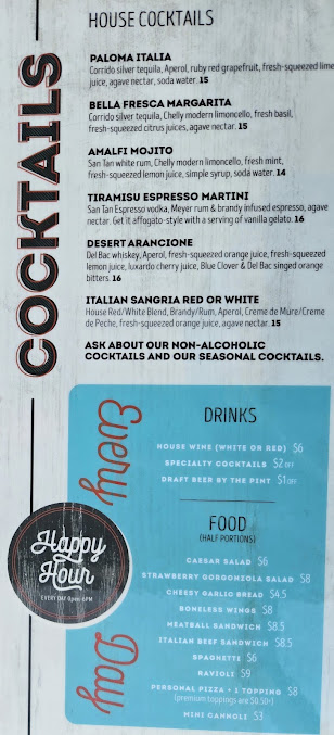 Menu Spinatos Pizzeria And Family Kitchen - 9