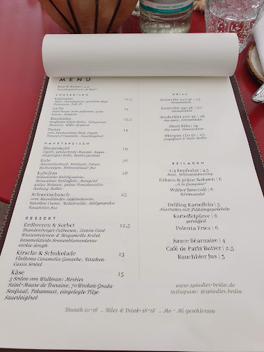 Menu Spindler - 8