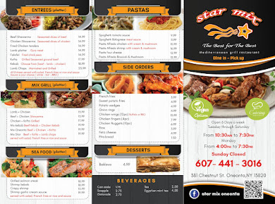 Menu Star Mix Grill Restaurant - 3
