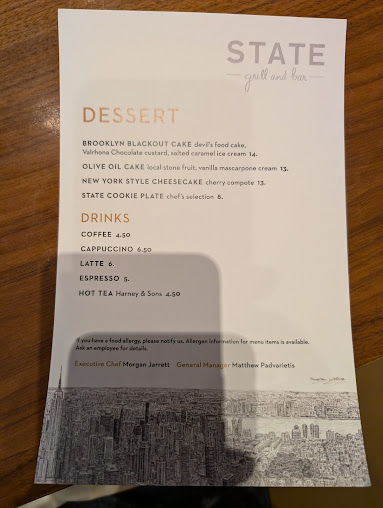 Menu State Grill And Bar - 8