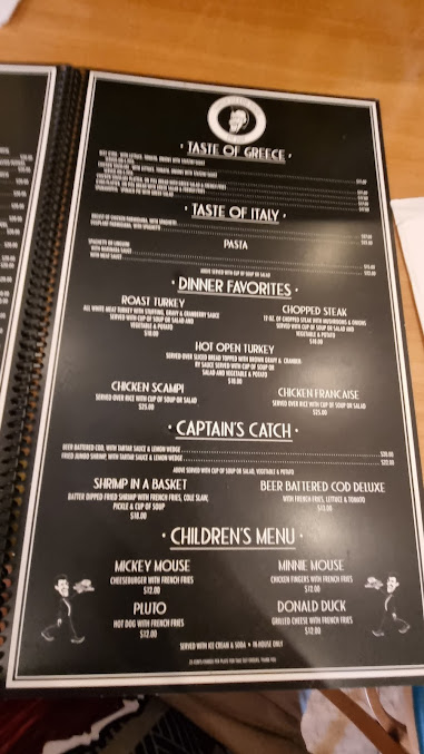 Menu Staten Island Diner - 2