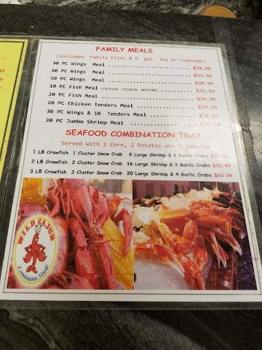Menu Stevens Fine Food Seafood Market - 1