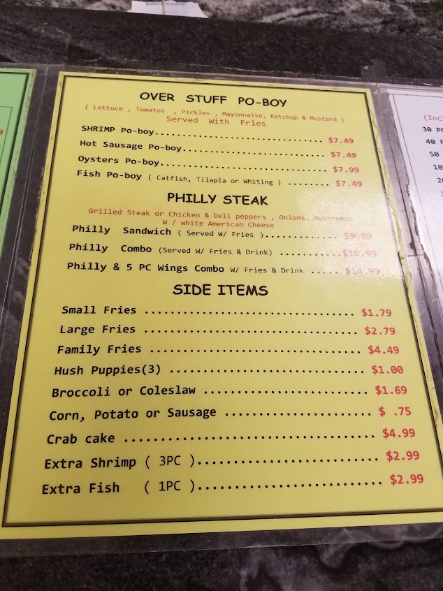 Menu Stevens Fine Food Seafood Market - 3