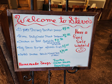 Menu Stevos Bar Grill Banquet Facility - 5