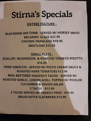Menu Stirna's Restaurant - 3