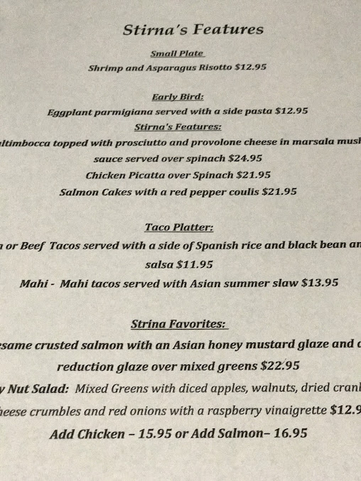 Menu Stirna's Restaurant - 5