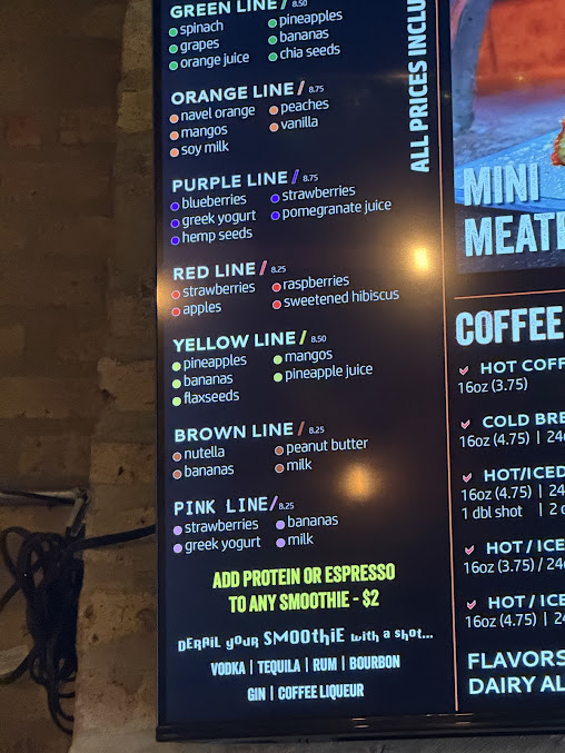 Menu Stix N Brix Pizza Cafe - 1