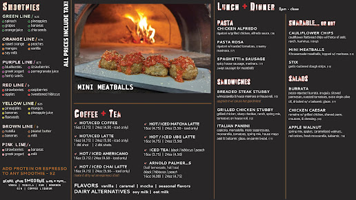 Menu Stix N Brix Pizza Cafe - 2