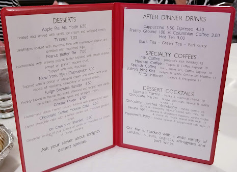 Menu Stonehedge Restaurant - 4