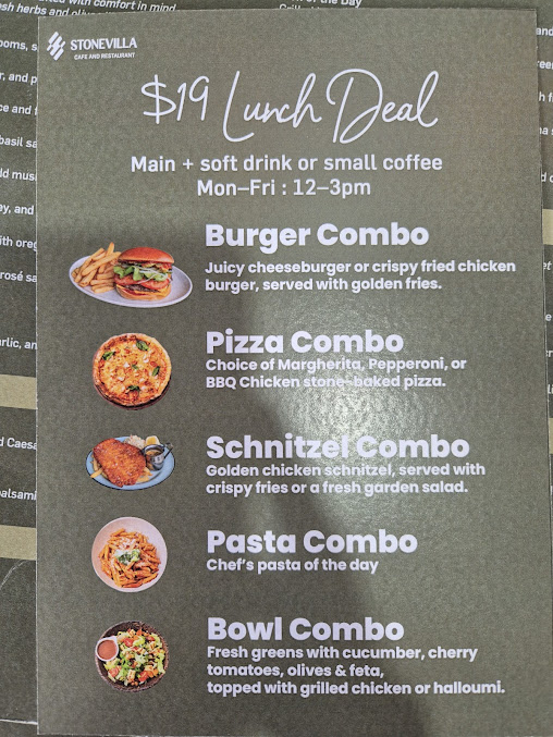 Menu Stonevilla - Cafe & Restaurant - 2