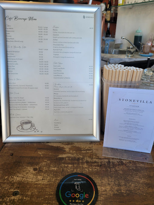 Menu Stonevilla - Cafe & Restaurant - 9